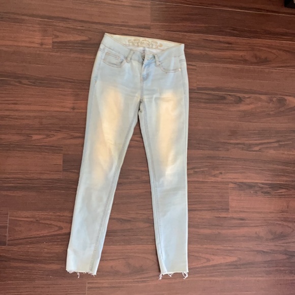 Light Blue Stretch Jeans - Picture 3 of 11
